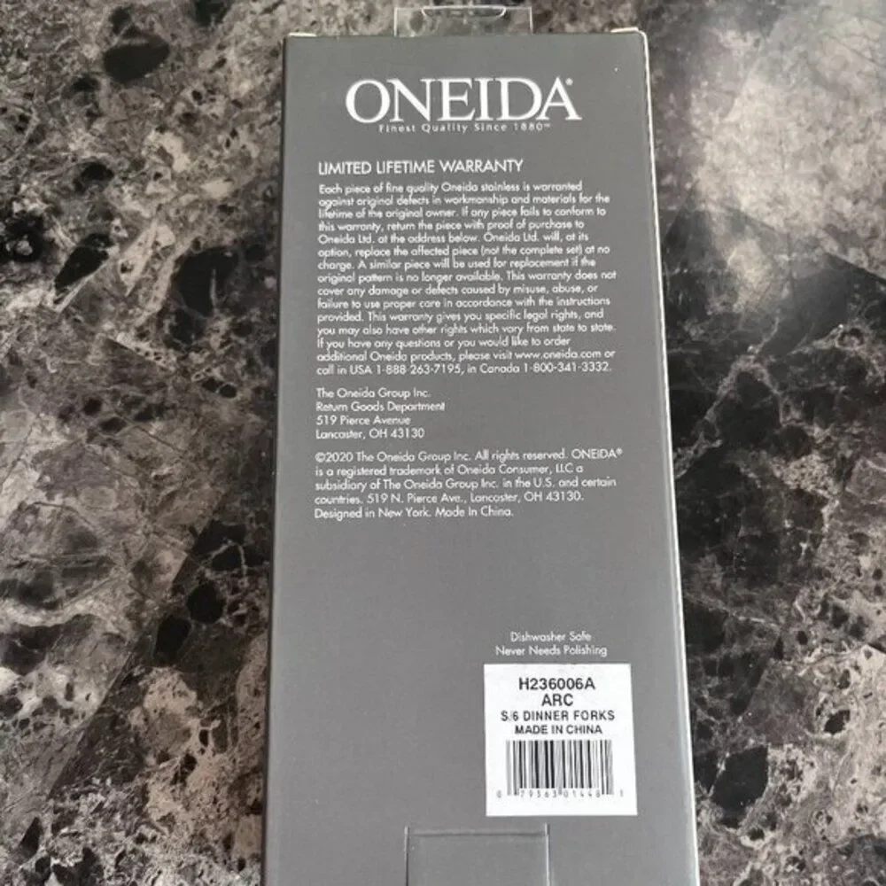 Dinner Knives Set of 4 Oneida Stainless Steel Kenwood Premium Fine‎ Flatware
